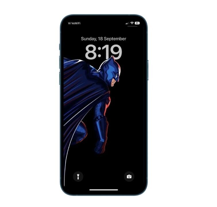 Hình nền iOS 16 cho fan điện ảnh Batman