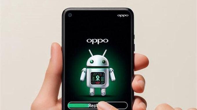 Reset điện thoại OPPO